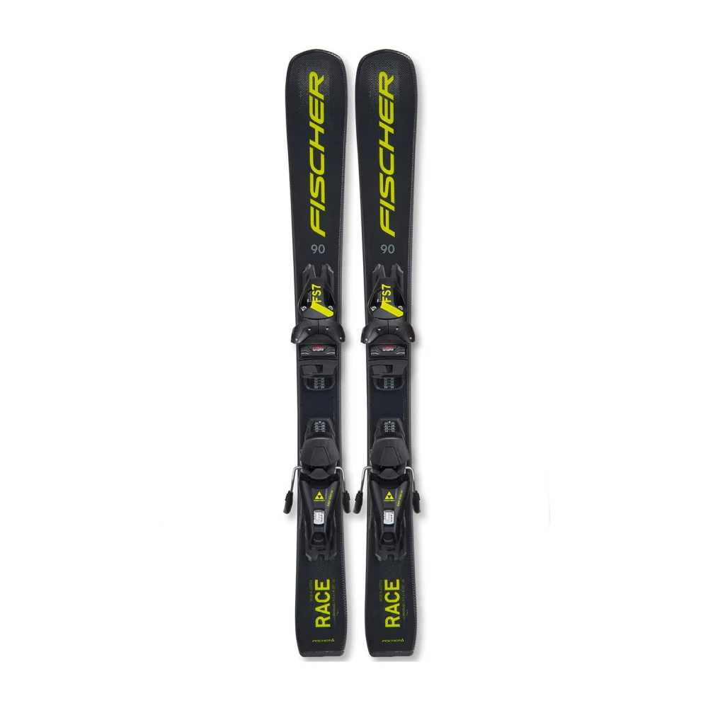 Fischer Junior Racing Skis Black, Unisex