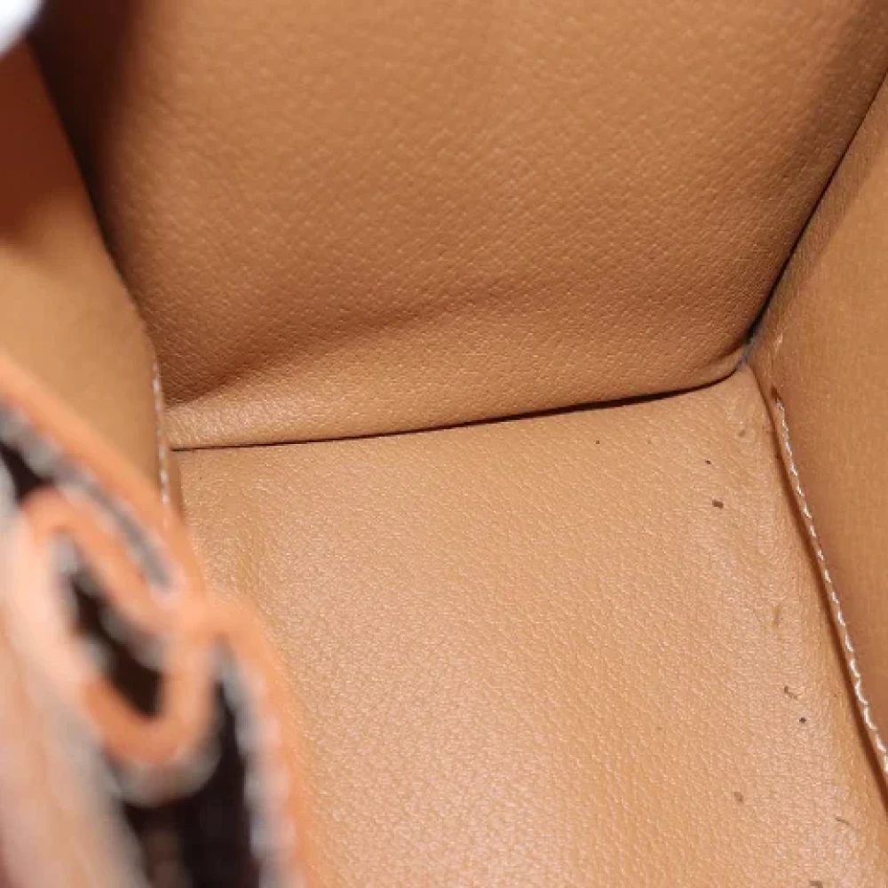 Celine Vintage Pre-owned Canvas celine-bags Beige Dames