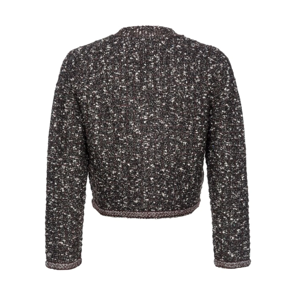 pinko Stijlvolle Cardigans voor Trendy Garderobe Black Dames