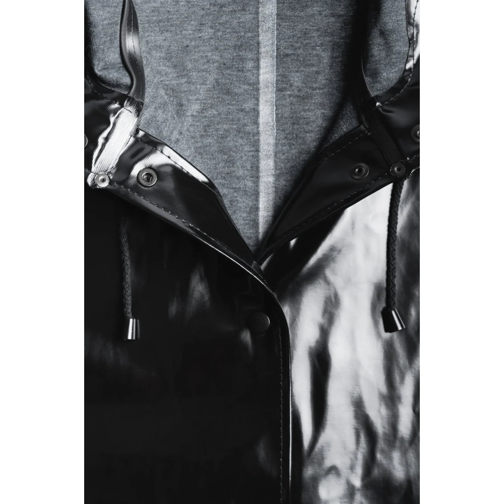 Stutterheim Opal A-Line Regenjas voor Vrouwen Black Dames