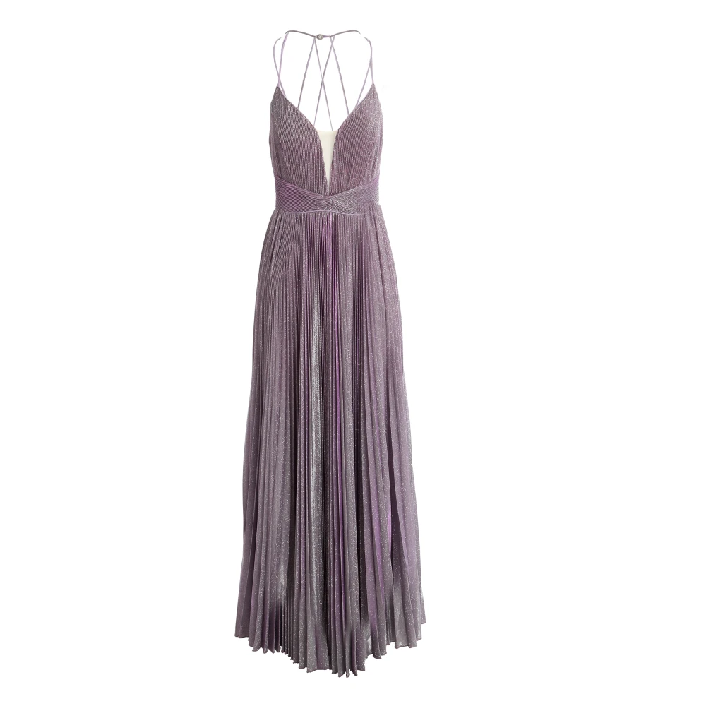 Fracomina Lila Elegante Jurk Purple Dames
