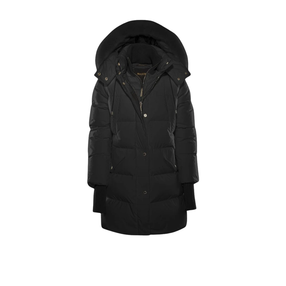 Moorer Women's Black Down Jackets, 2XL, Talassa Stp Jacket