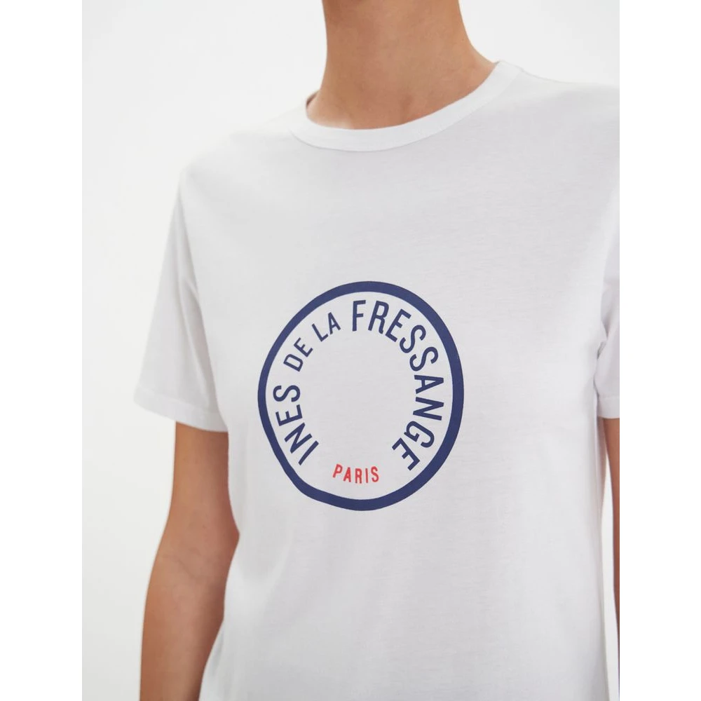 Ines De La Fressange Paris Witte Oscar T-shirt White Dames