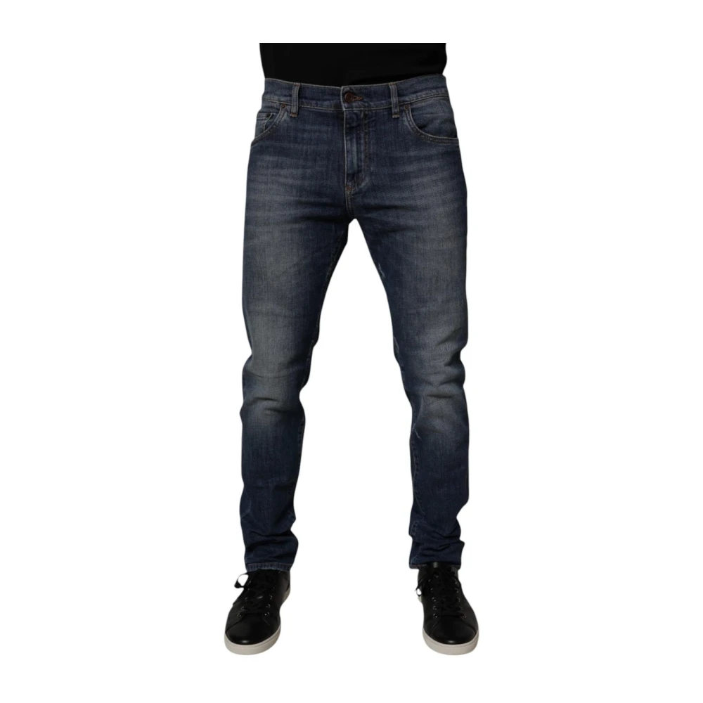 Dolce & Gabbana Men's Blue Skinny Denim Jeans