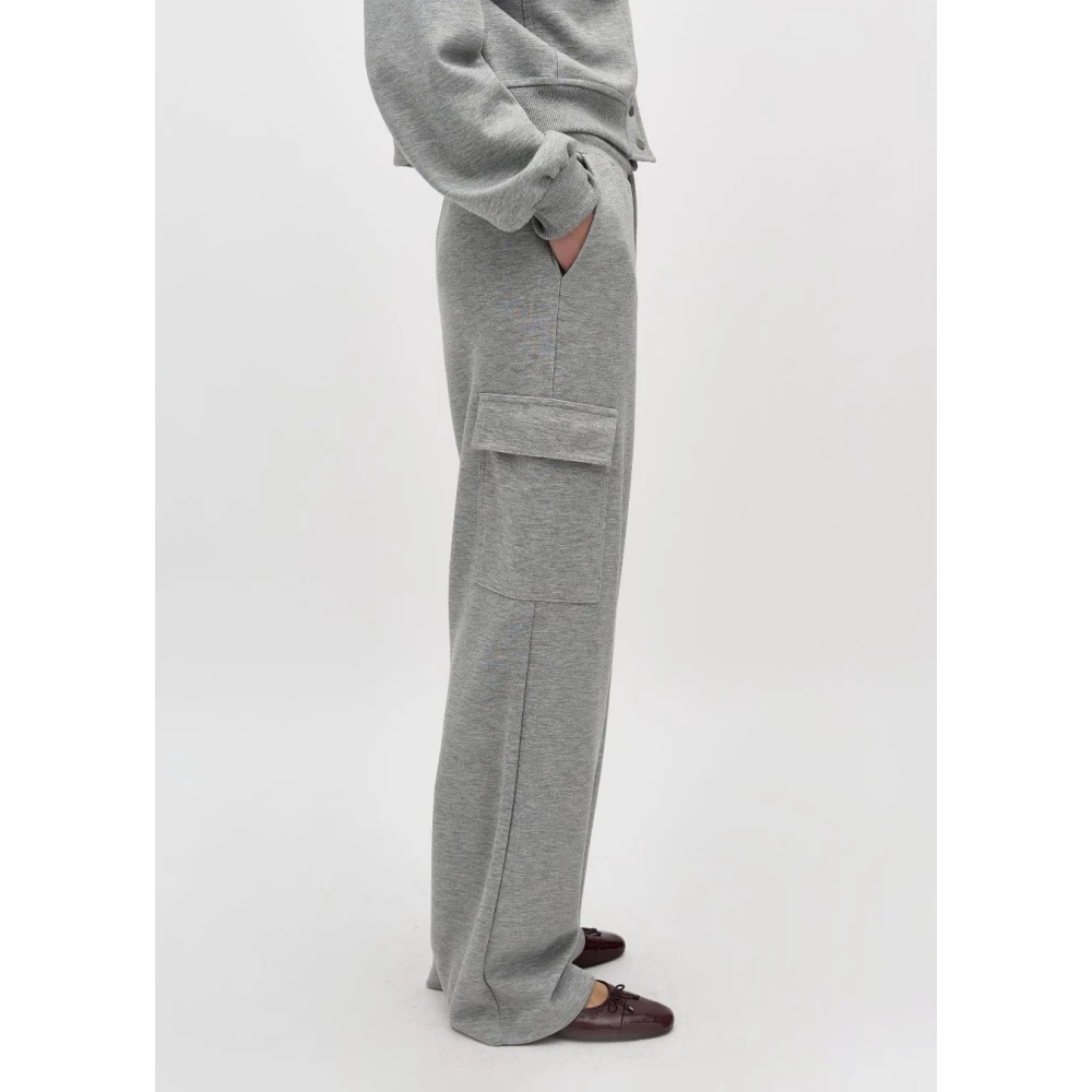 MbyM Grijze comfy cargo broek Casia Gray Dames