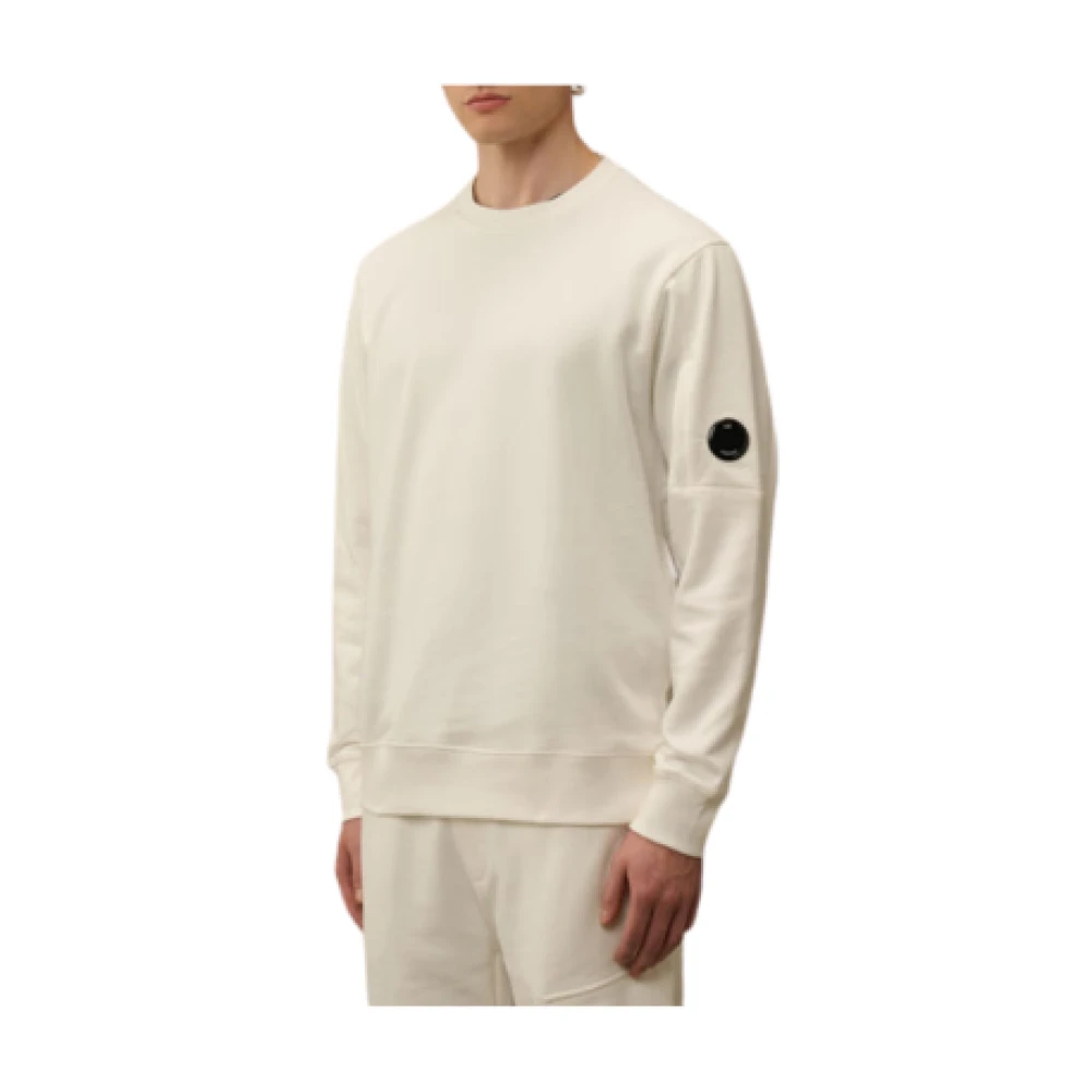 C.P. Company Verhoogde Fleece Sweater Beige Heren