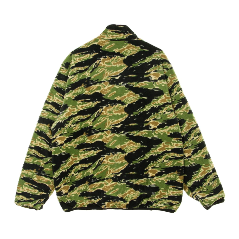 HUF Tijger Camo Fleece Jas voor Mannen Multicolor Heren