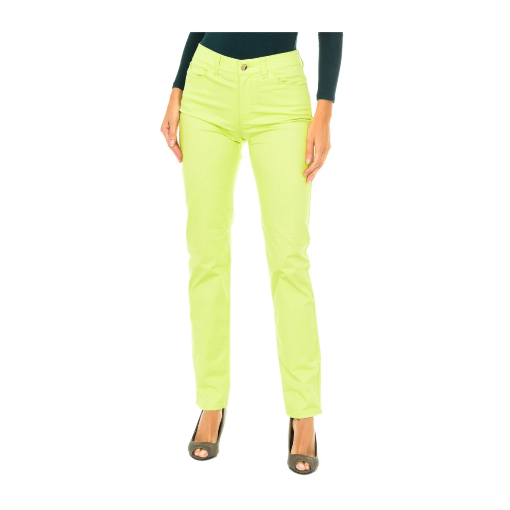 Armani Jeans Green Straight Jeans - Female - Straight Fit Jeans - W25 - Jeans