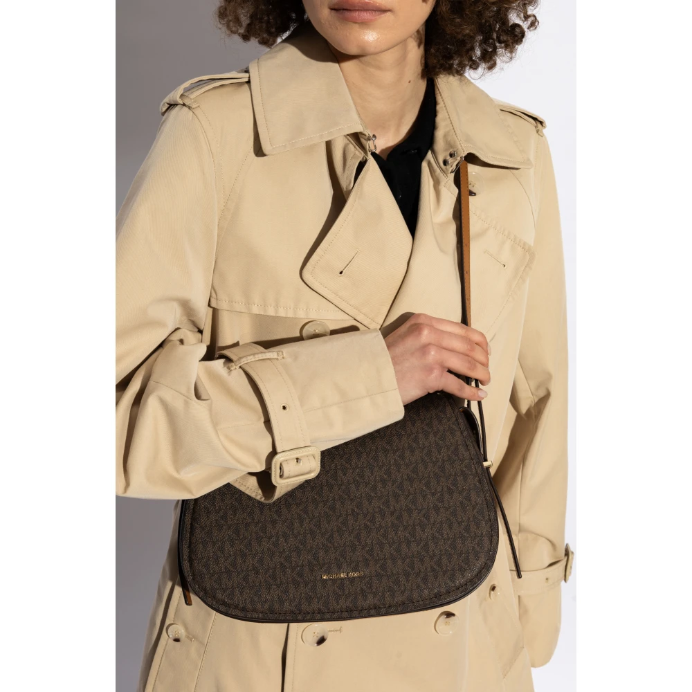 Michael Kors Schoudertas Lydia Brown Dames