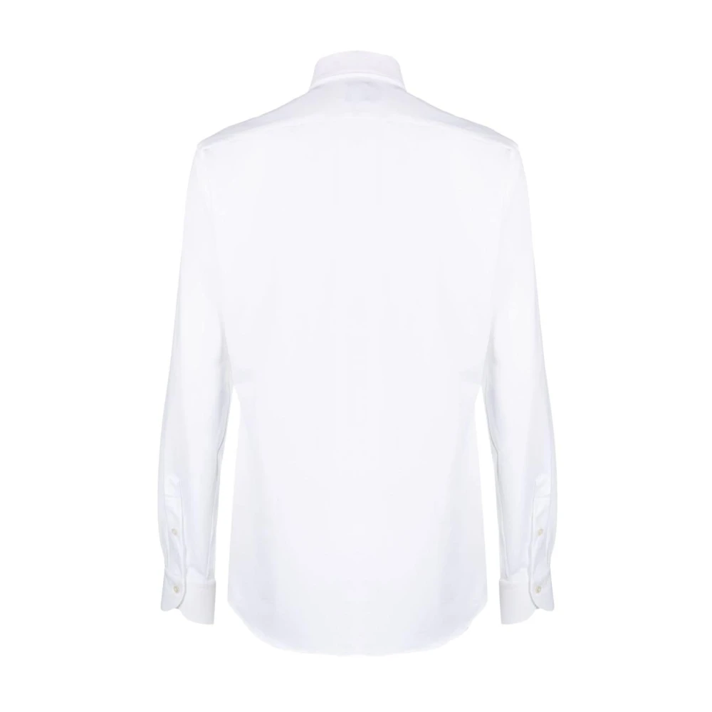 Xacus Button-Down Overhemd met Lange Mouwen White Heren