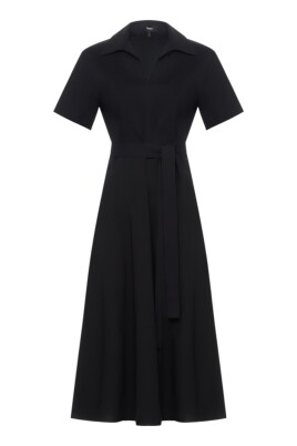 elegant-black-dress-in-linen-blend