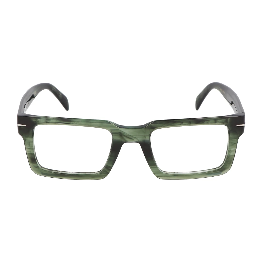 Eyewear by David Beckham Retro vierkant montuur bril Brown Unisex