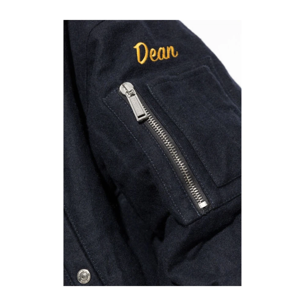 Dsquared2 Blauwe Kaban Jas voor Mannen Blue Heren