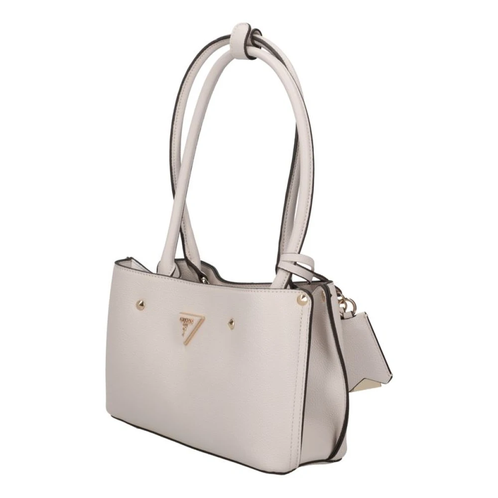 Guess Emiliya Girlfriend Schoudertas Ivory Beige Dames