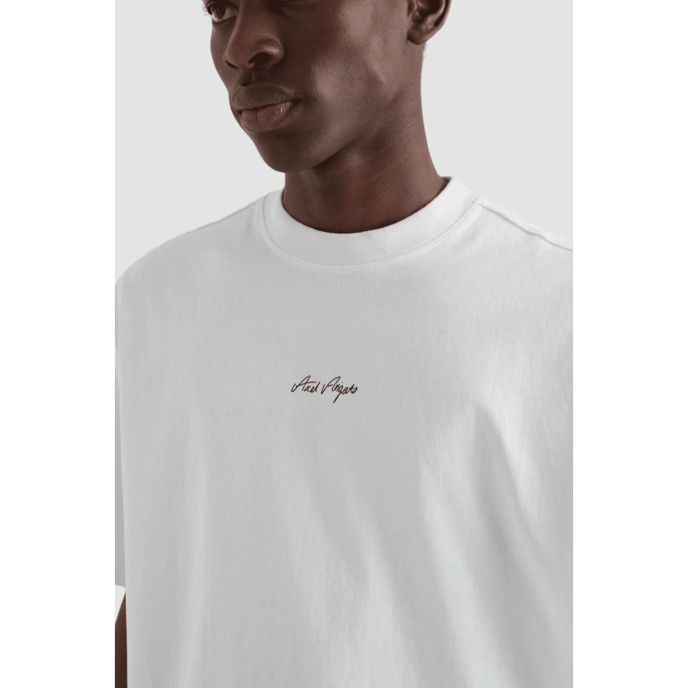 Axel Arigato Wit Sketch T-shirt White Heren
