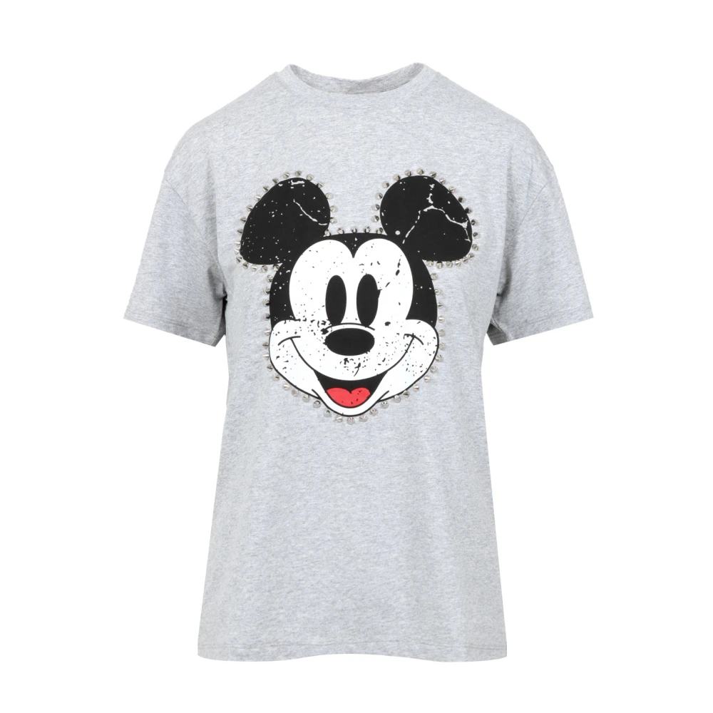 Aniye By Mickey Crew-neck T-shirt Grijs Gray Dames