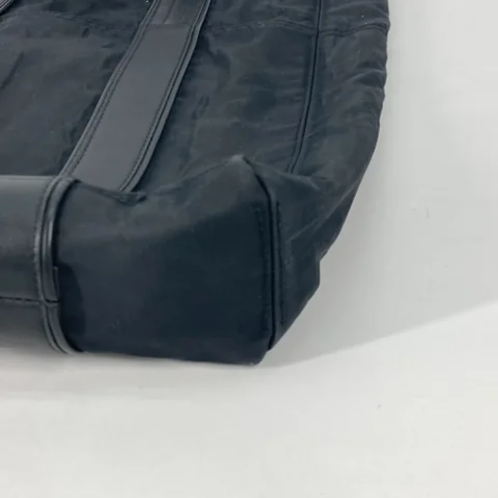 Hermès Vintage Pre-owned Fabric shoulder-bags Black Dames