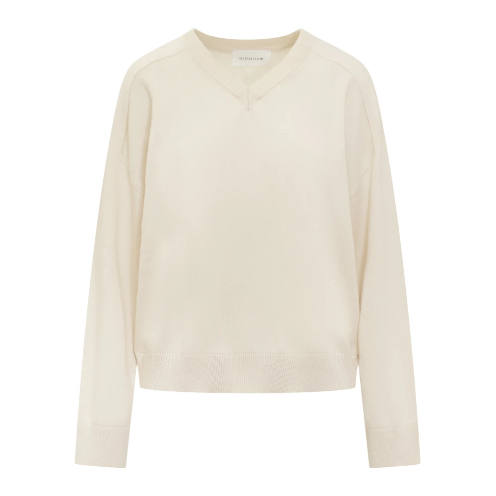 Knitwear > V-neck Knitwear - - Armarium - Modalova