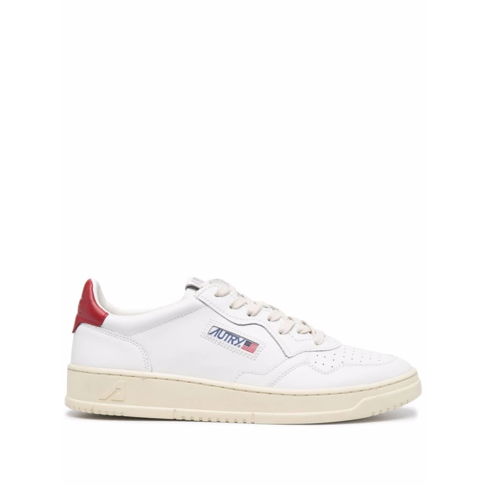 Autry Men's White Medalist Low