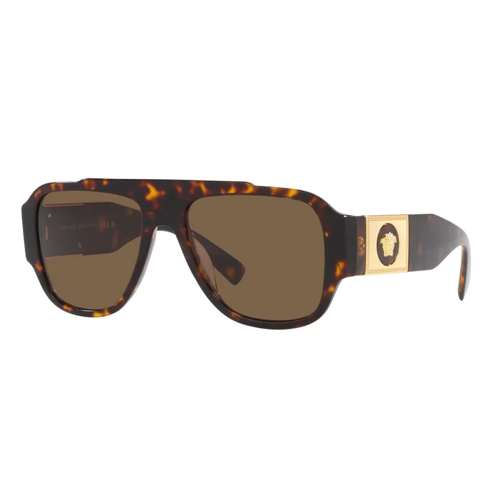 Versace , Sunglasses, Unisex, Brown, 57 Mm, Pillow Shape Sunglasses - Image 2