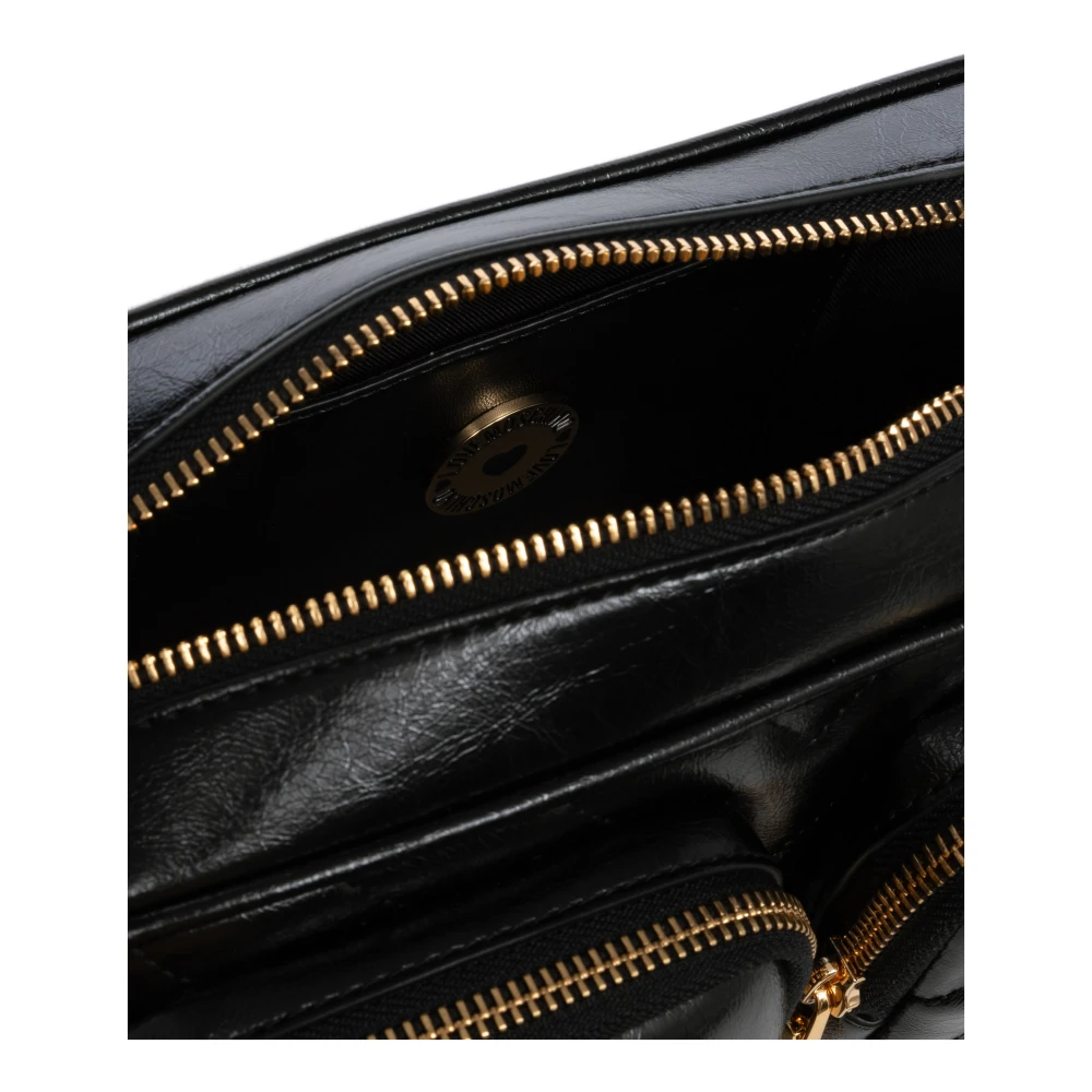 Love Moschino Stad Schoudertas met Logo Black Dames