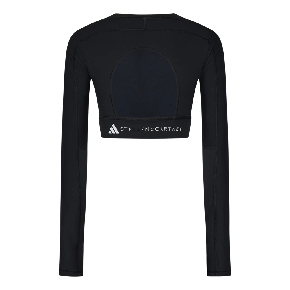 adidas by stella mccartney Zwart Top Black Dames