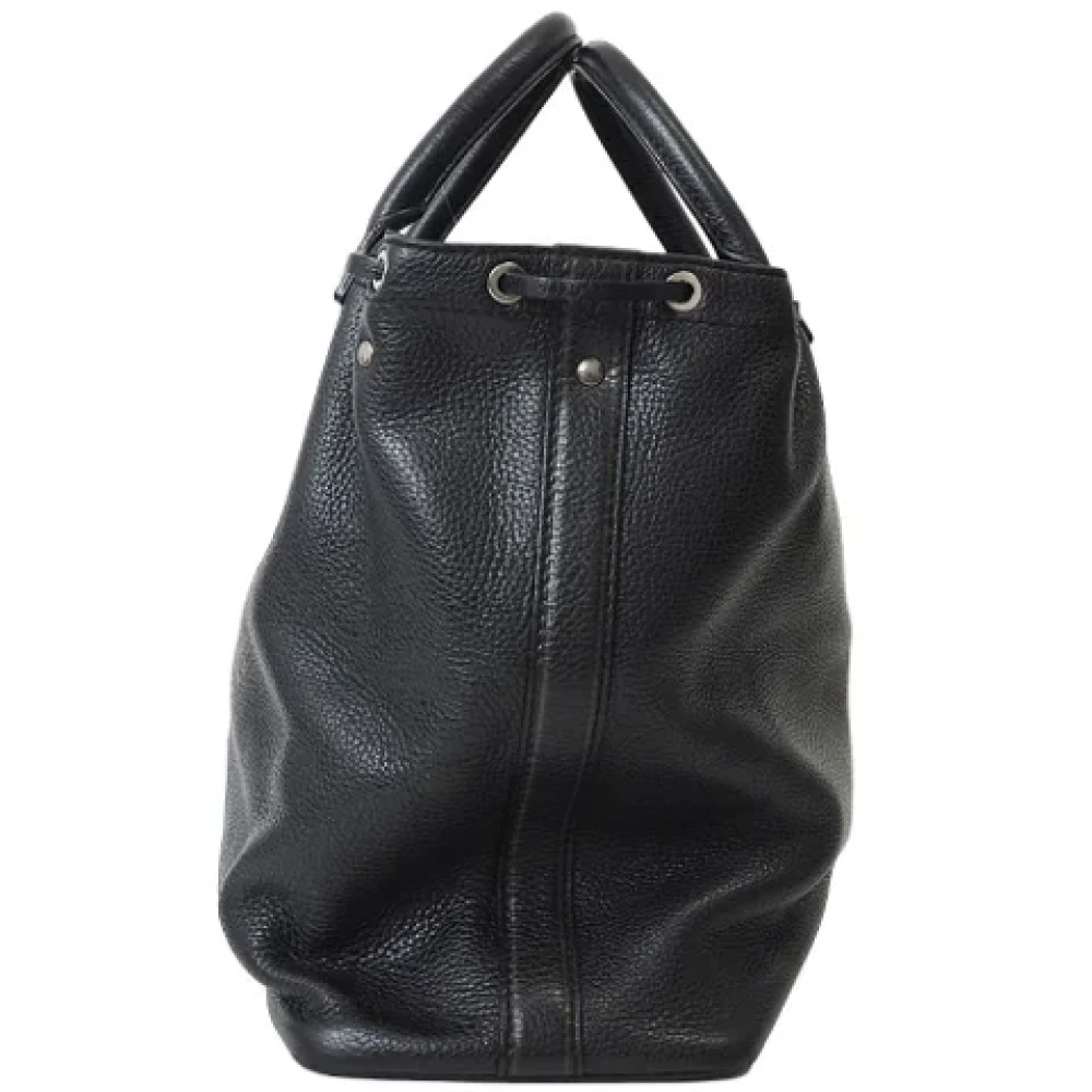 Louis Vuitton Vintage Pre-owned Leather totes Black Dames