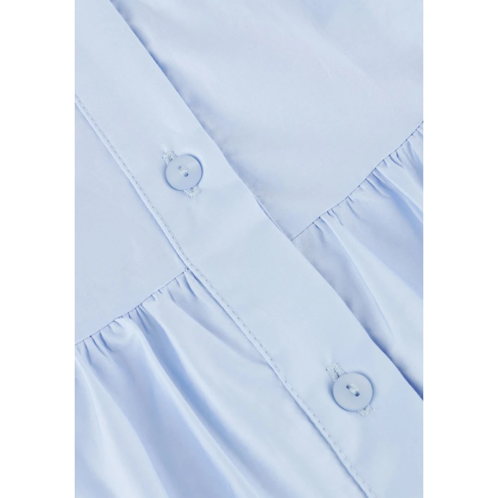 Devotion Blauwe Midi Jurk met Elegante Charme Blue Dames