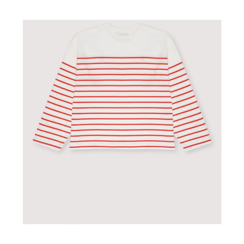 The New Society Komotini Vrouw Tee Chili Red Dames