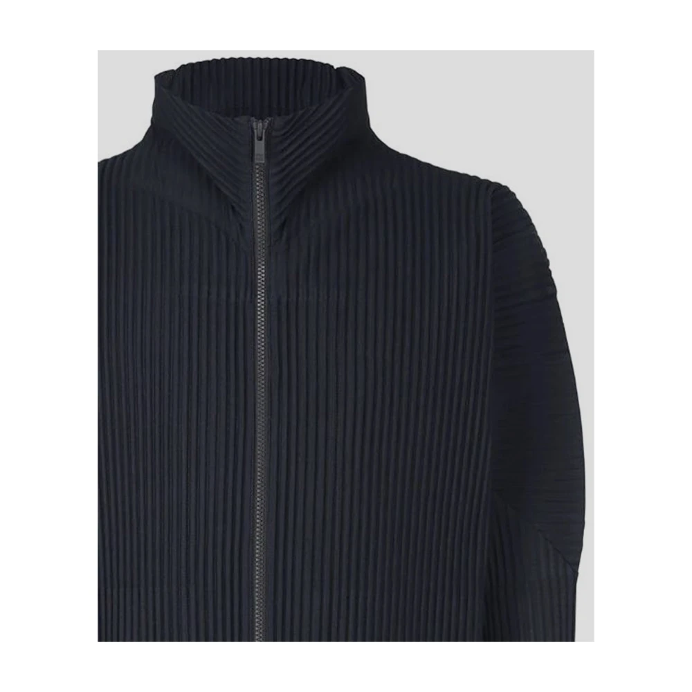 Issey Miyake Stijlvolle Herenjas Kleding Blue Heren