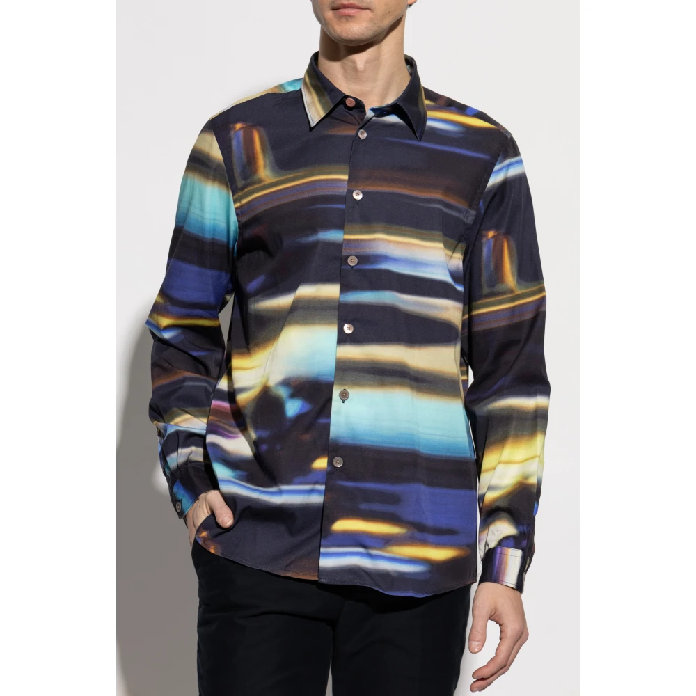 PS By Paul Smith Gestreept overhemd Multicolor Heren
