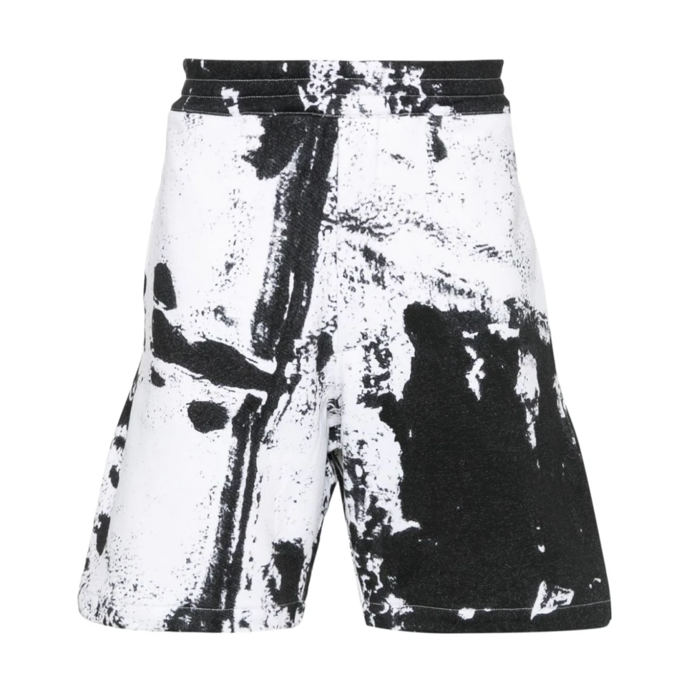 Alexander McQueen, Herre, Shorts, Hvit, S
