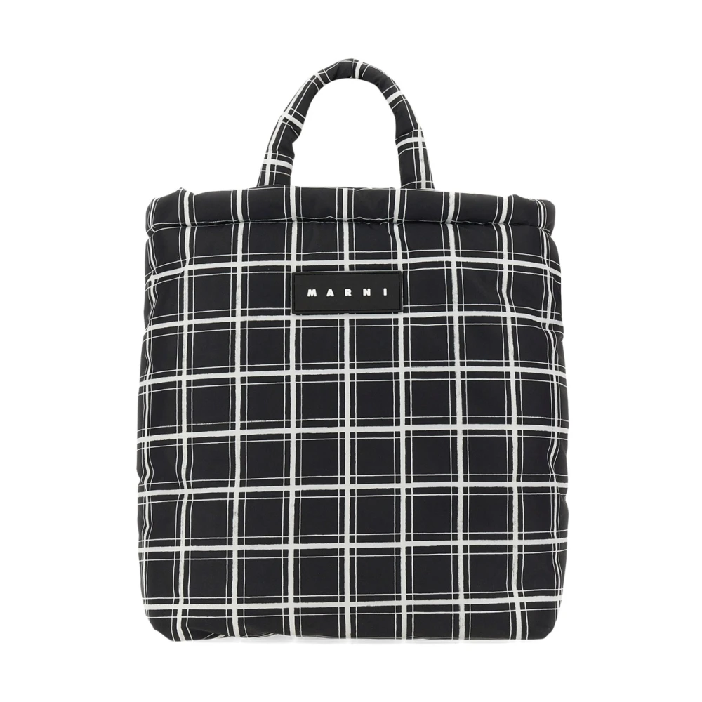 Marni Stijlvolle Tote Bag voor Mannen Black Heren