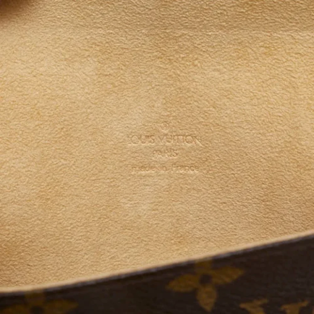 Louis Vuitton Vintage Pre-owned Canvas clutches Beige Dames