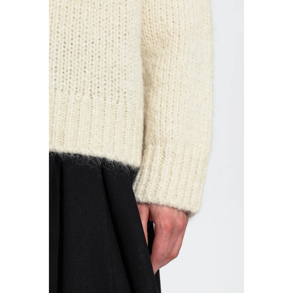 Jil Sander Geweven trui Beige Dames