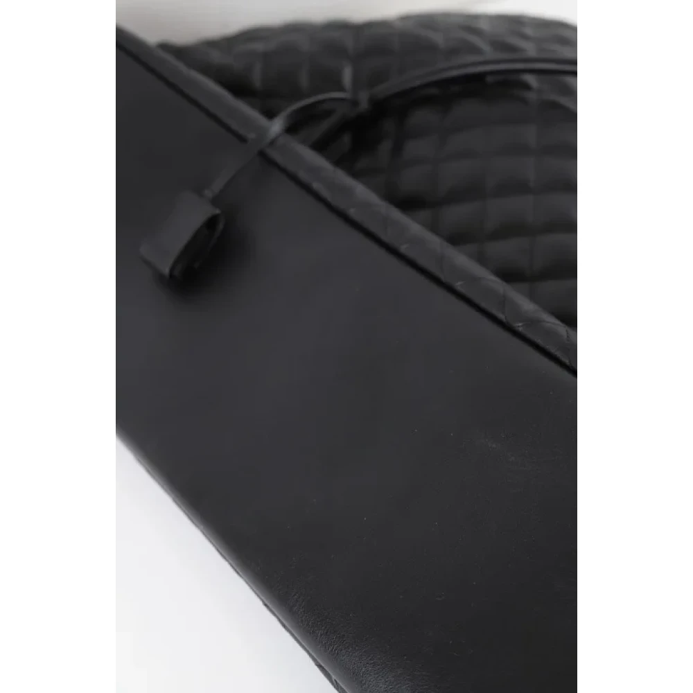 Saint Laurent Vintage Pre-owned Leather travel-bags Black Dames