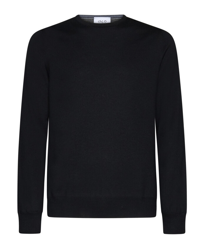 pull-en-laine-noire-a-cotes