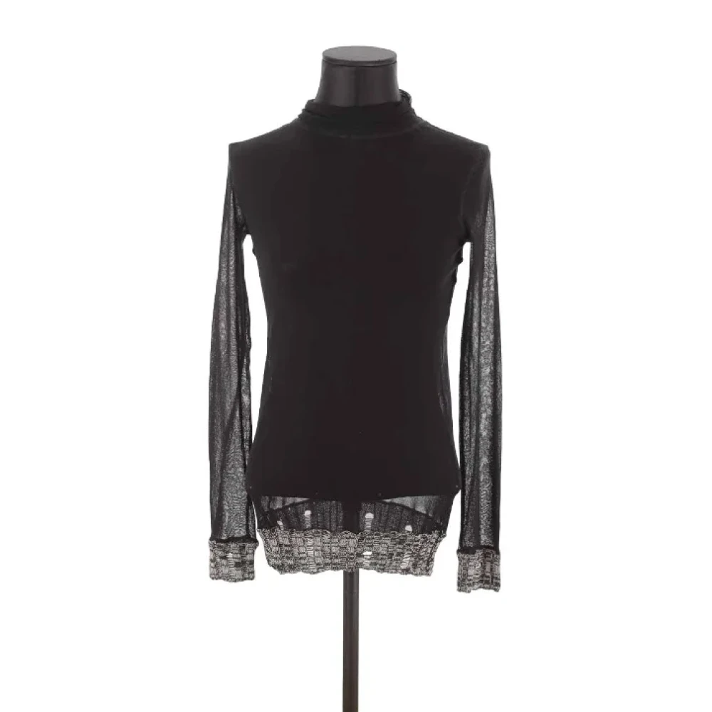 Jean Paul Gaultier Pre-owned Fabric tops Black Dames