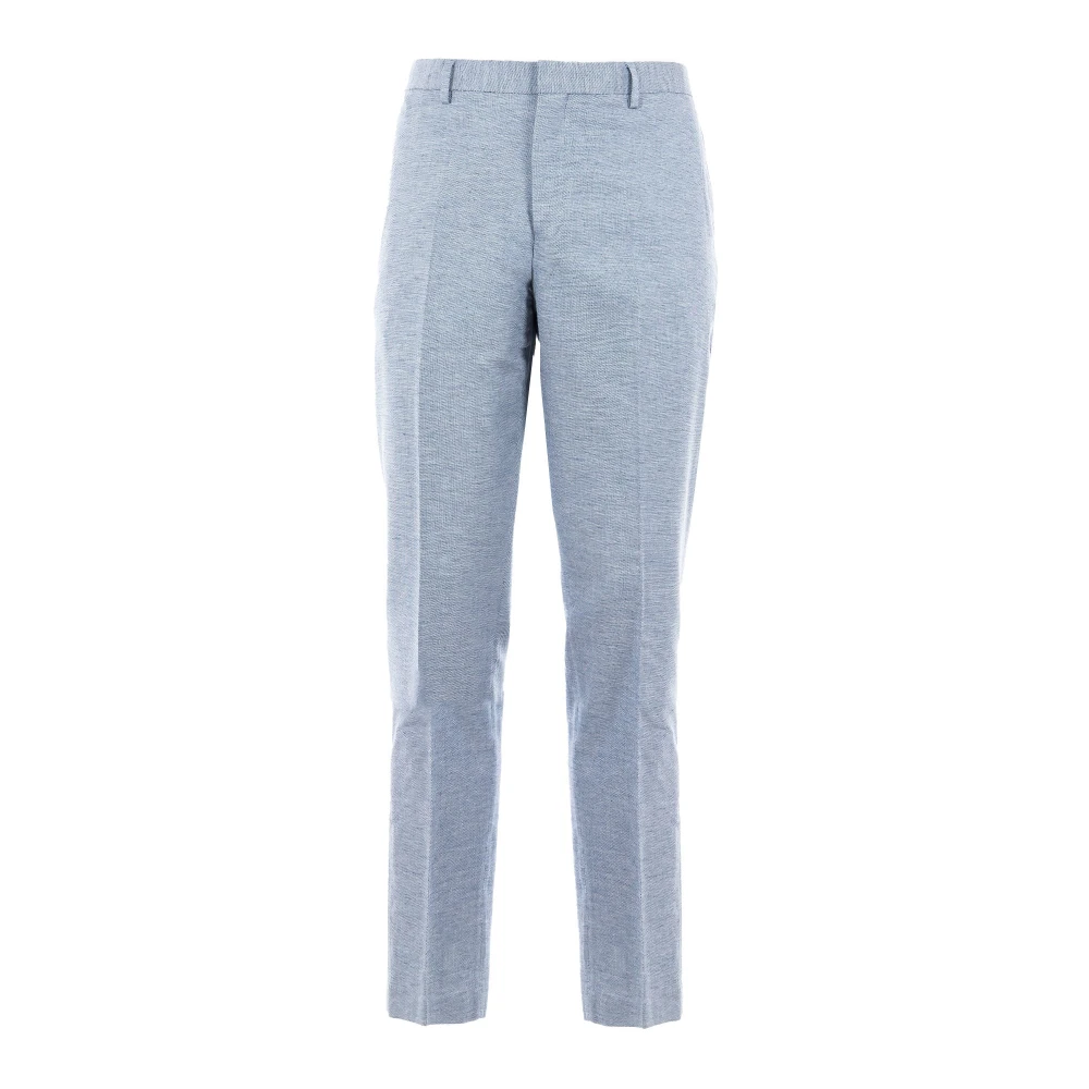 Liu Jo Elegante Heren Katoenen Chino Broek Blue Heren