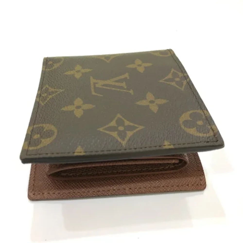 Louis Vuitton Vintage Pre-owned Canvas wallets Brown Dames