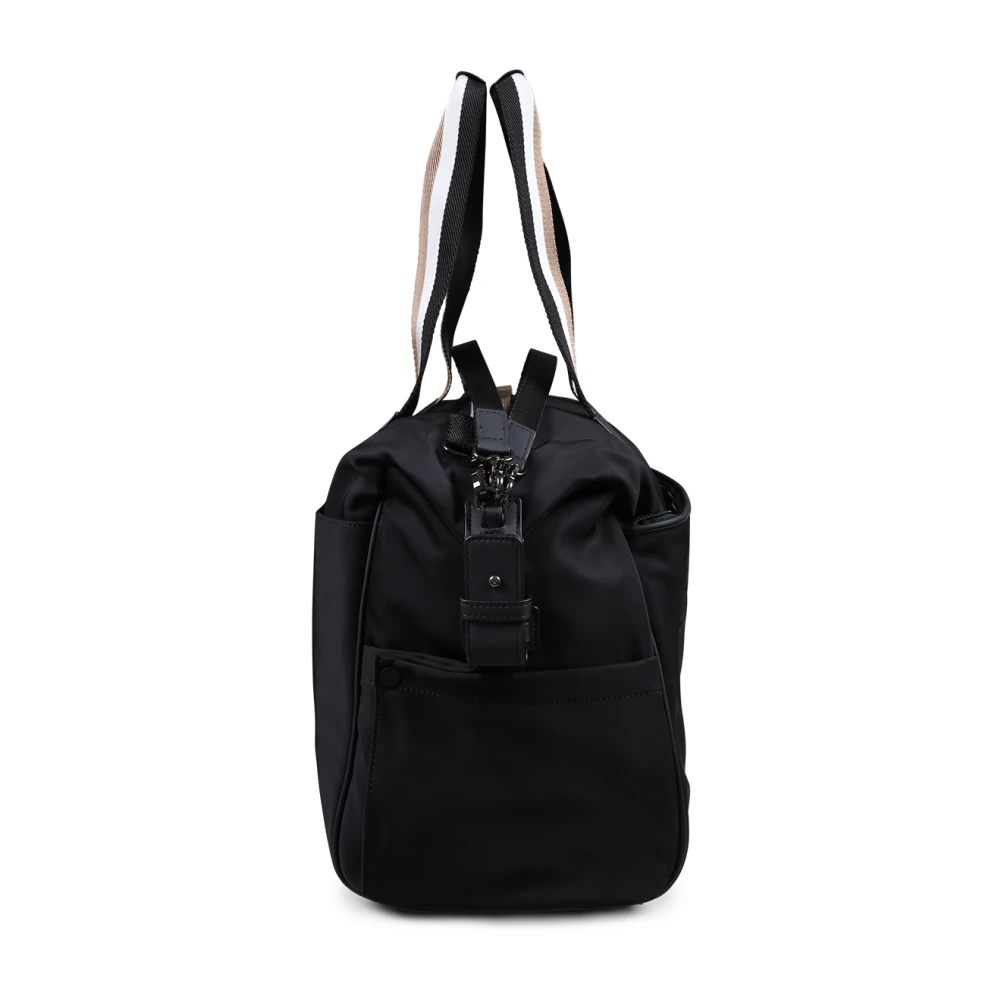 Hugo Boss Zwarte luiertas met logo Black Unisex