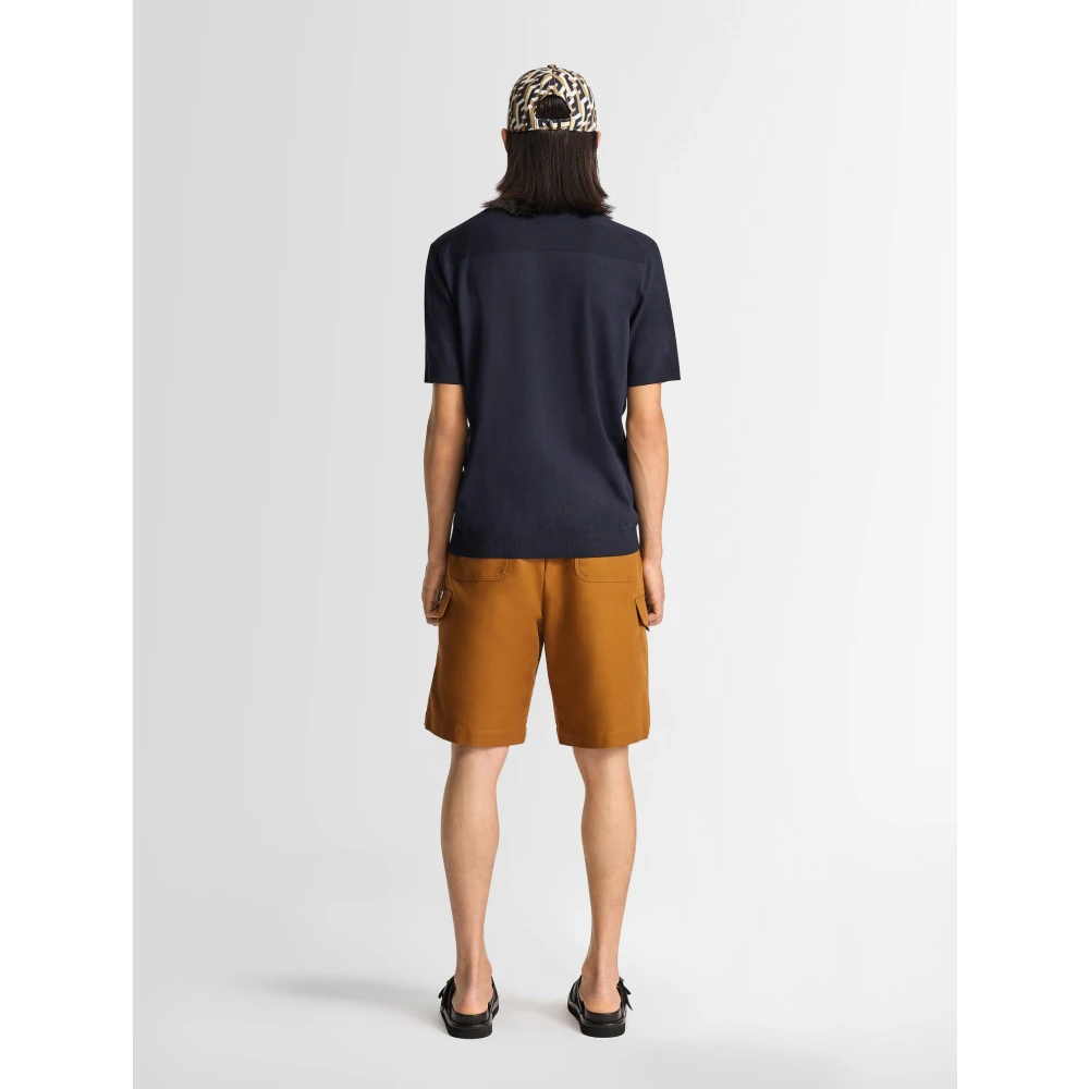 Fusalp Henryo Poloshirt MET Korte Mouwen Blue Heren