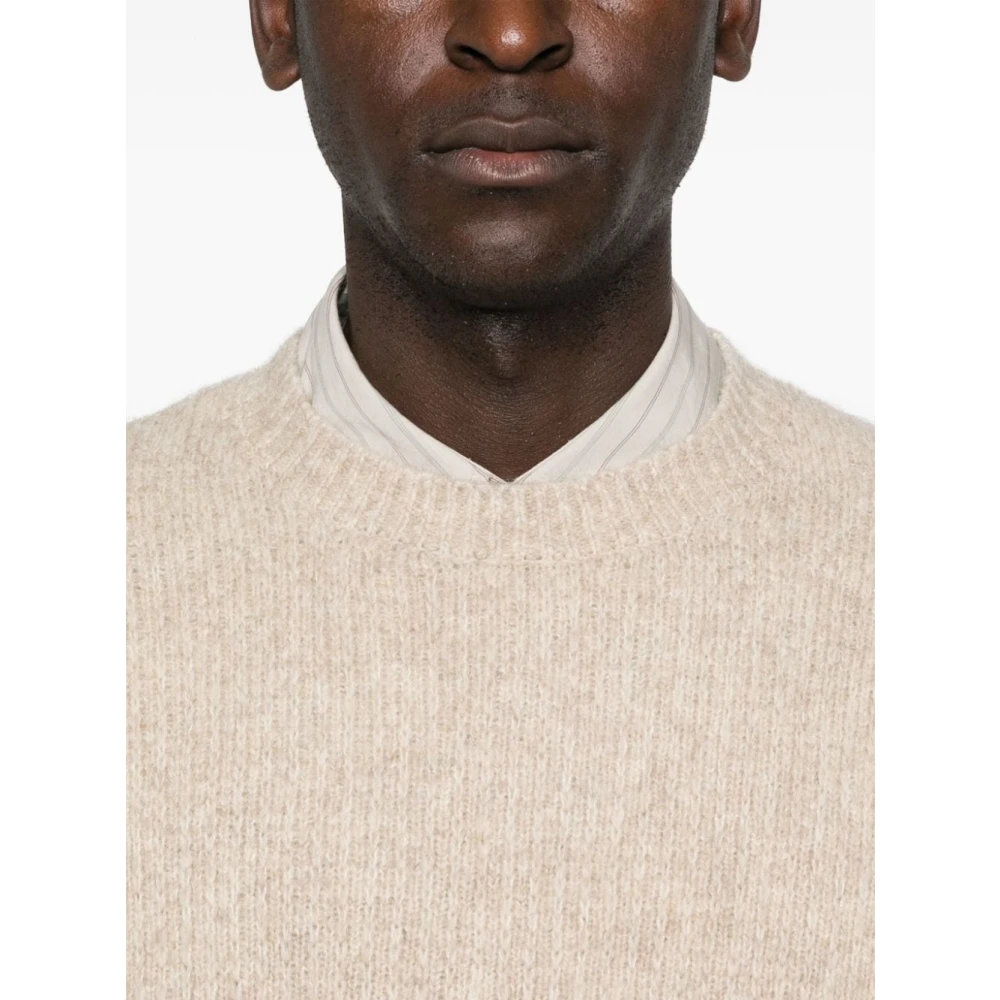 Sunflower Yak Sweater Pullover Beige Heren
