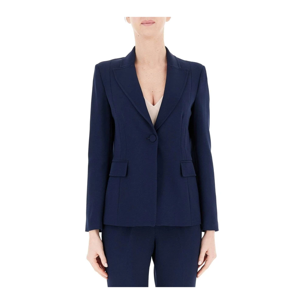 Liu Jo Women's Blue Jacket Elegant And