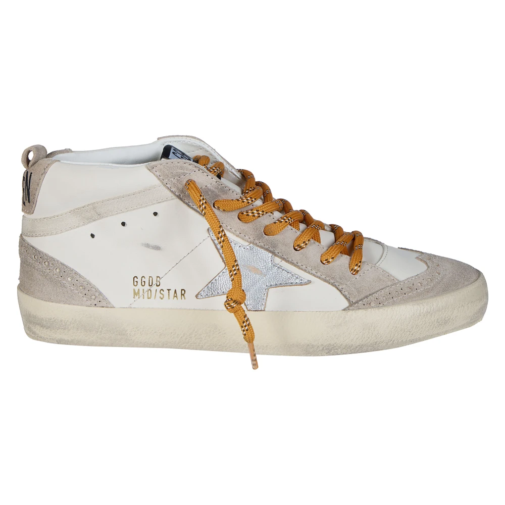 Golden Goose Mid Star Dames Schoenen Beige