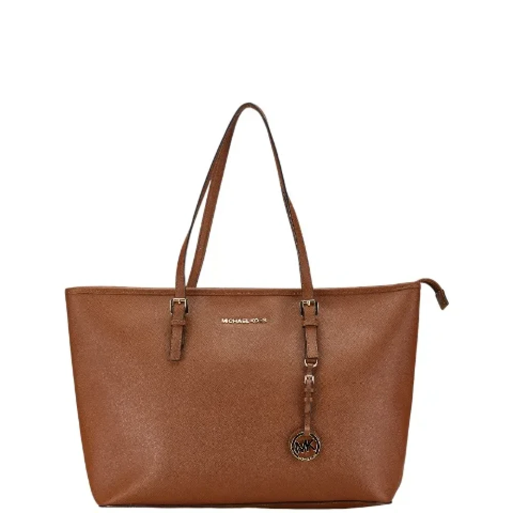 Michael Kors Pre-owned Leather shoulder-bags Brown Dames