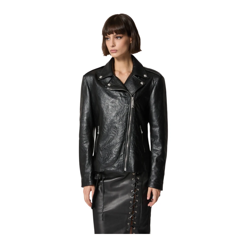 Jackets > Leather Jackets - - John Richmond - Modalova