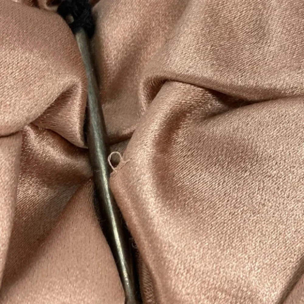 Miu Pre-owned Leather hair-accessories Pink Dames