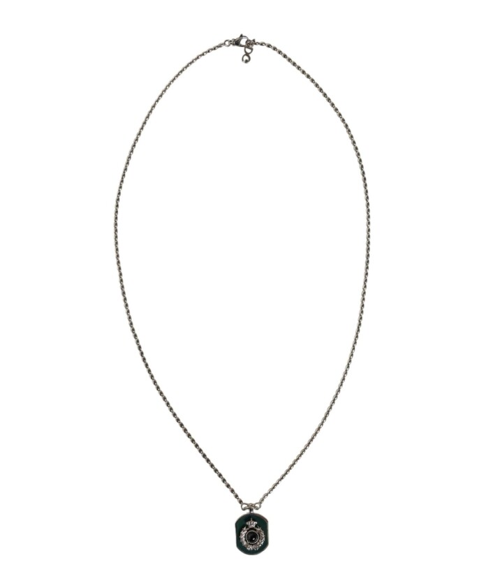 collier-pendentif-bouclier-argent