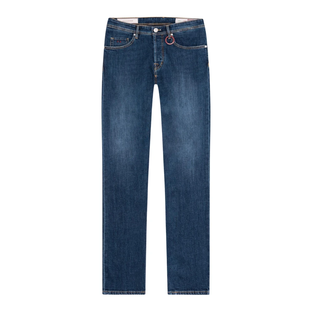 Tramarossa Blauwe Heritage Slim Fit Jeans Blue Heren